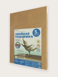 Изображение товара Подложка Beltermo солнце, хвойная, звукоизоляционная, 790х590х5 мм