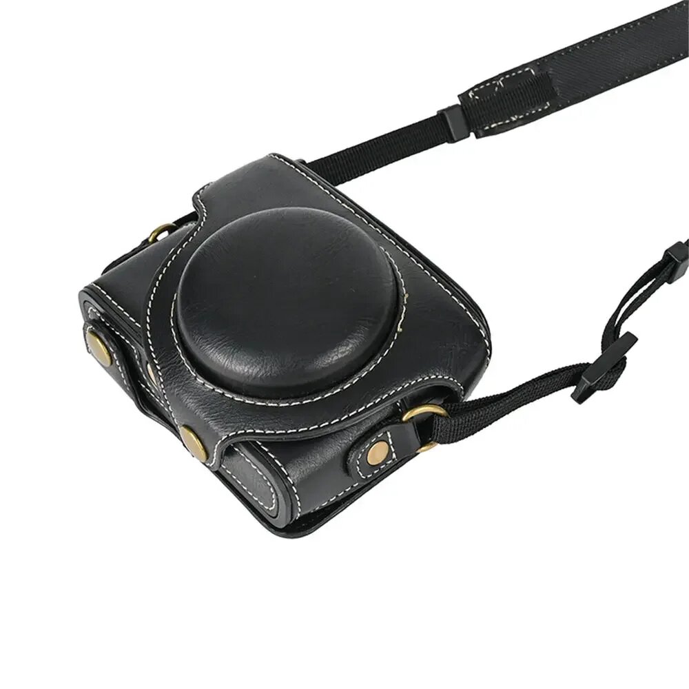 Чехол-сумка для Sony RX100 из искусственной кожи Черный, Black