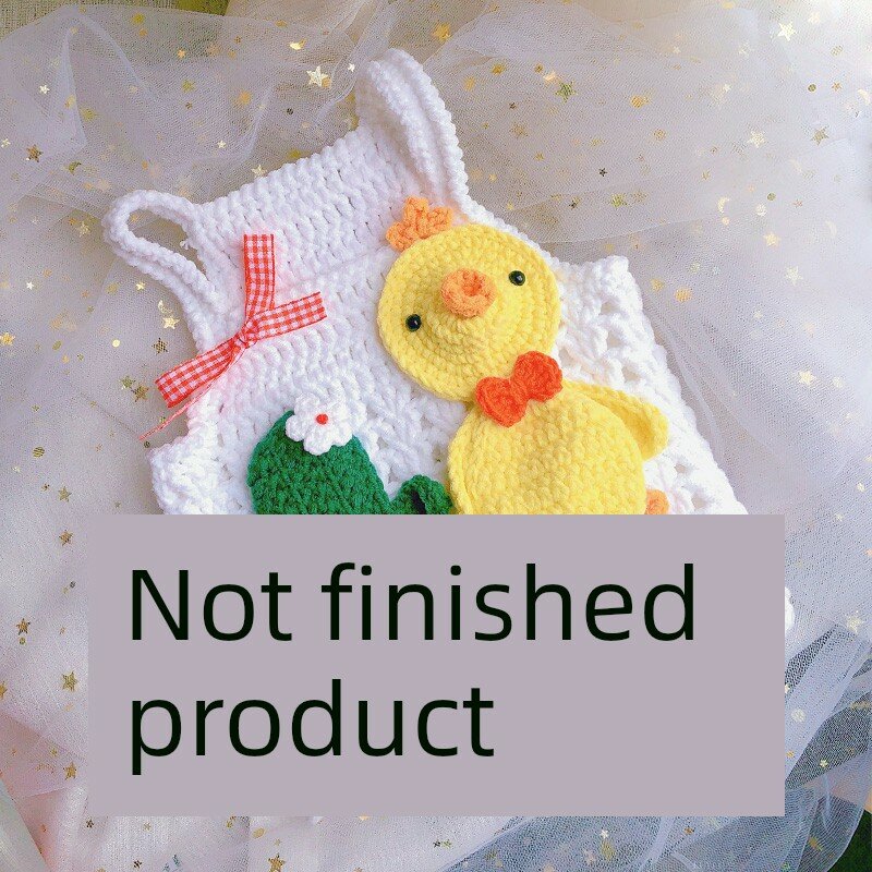 DIY набор для вязания цыпленок для кошек и собак, размер S ручная работа схема