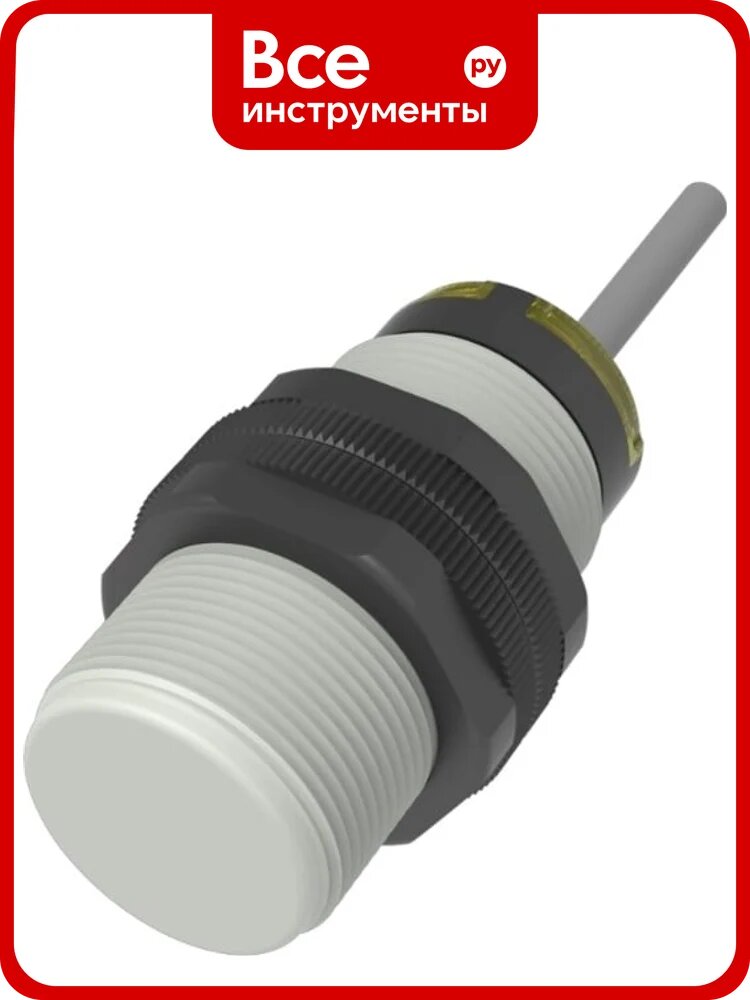 Емкостной датчик Lanbao CR30XSCF10SBC, Sn=10 мм, NС, 20.250 AC/DC, IP68, кабель 2м, без задержки, 07-00039411