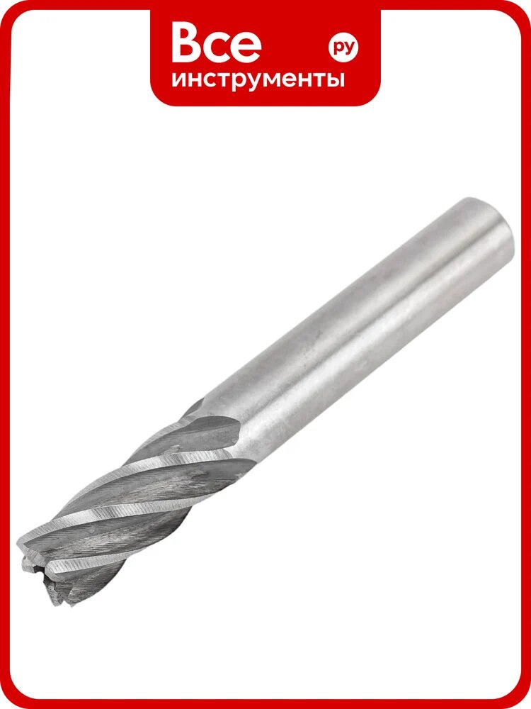 Фреза концевая ц/х Р6М5/HSS (10х22х72 мм; Z5) JSD 57533