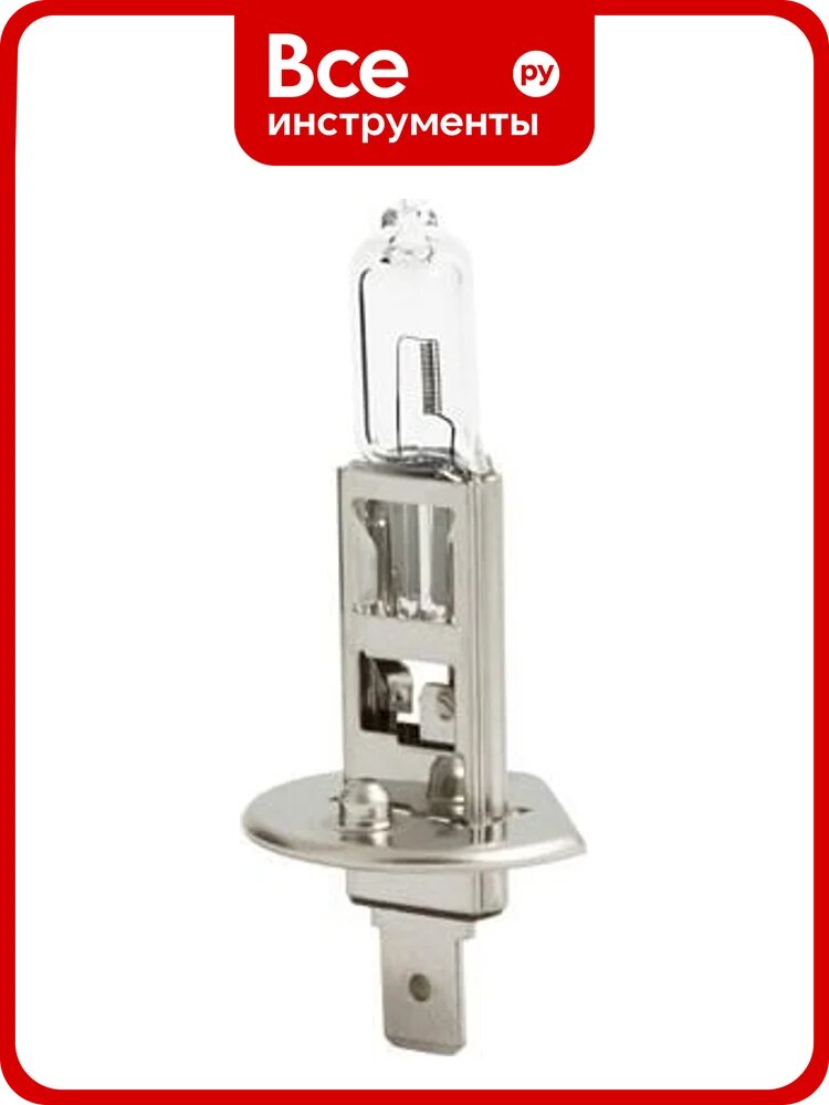 Галогеновая лампа MTF Light Standart+30% H1, 12В, 55Вт, 1550 Лм, 2900K 50773 HS1201