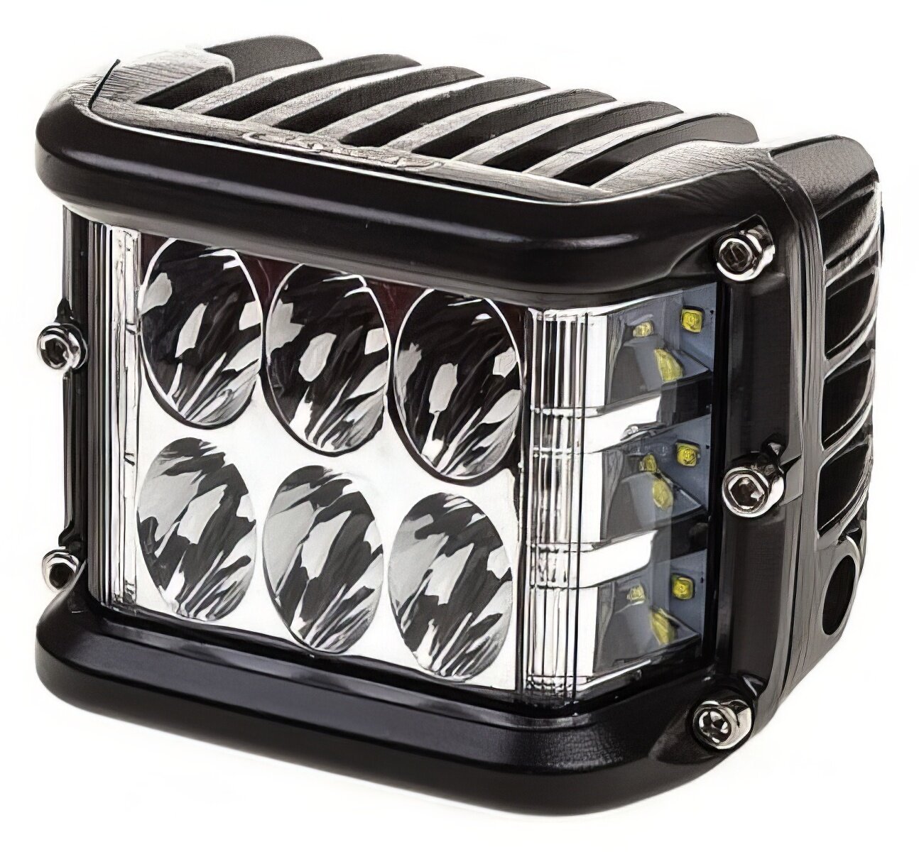 Прямоугольная светодиодная фара SKYWAY OFF ROAD 12V/24V 36W 6000К 12 диодов S07201065