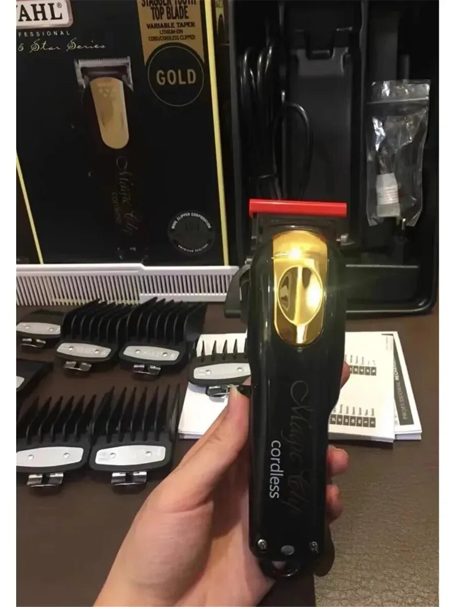 Wahl Машинка для стрижки Wahl, черный матовый, черный
