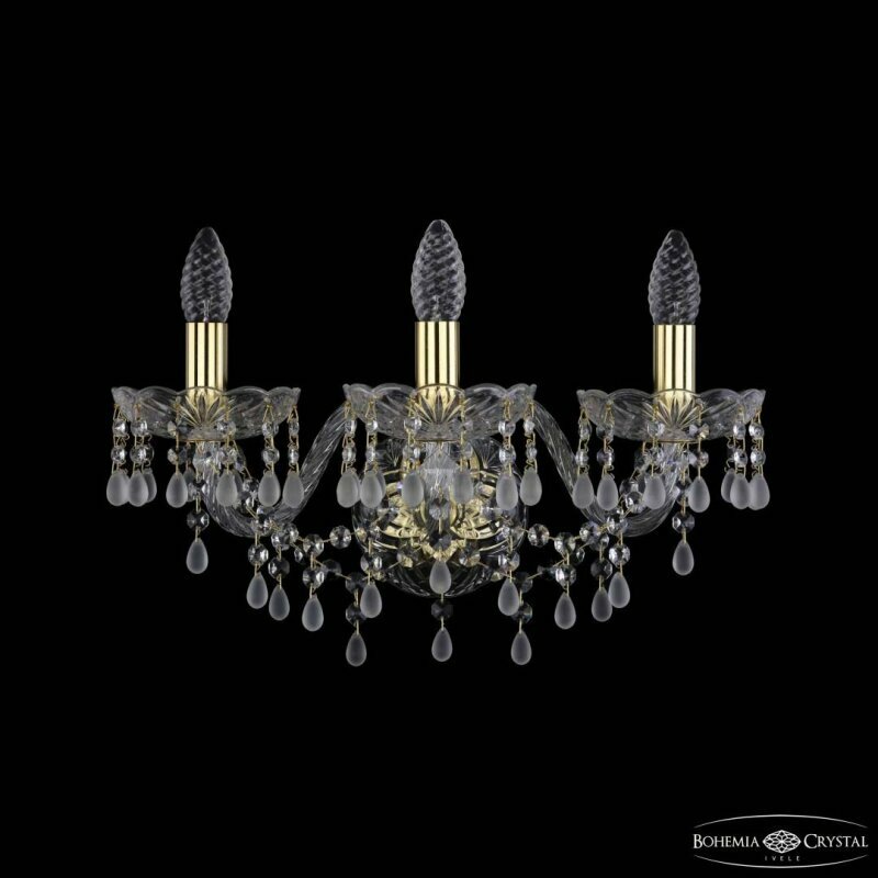 Бра Bohemia Ivele Crystal 1410 1410B/3/160/XL G V0300