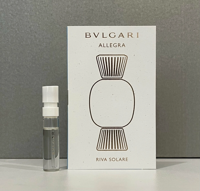 Красивый и стойкий аромат: Парфюмерная вода Bvlgari Riva Solare пробник 1.5 / Булгари Рива Солар миниатюра