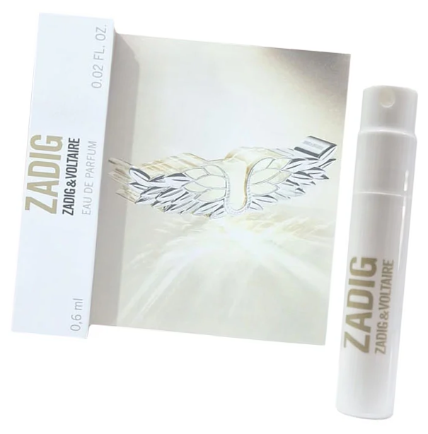 Парфюмерная вода Zadig And Voltaire Zadig Eau De Parfum 0.6 пробник / Сэмпл аромата Задиг И Вольтер Задиг О Де Парфам