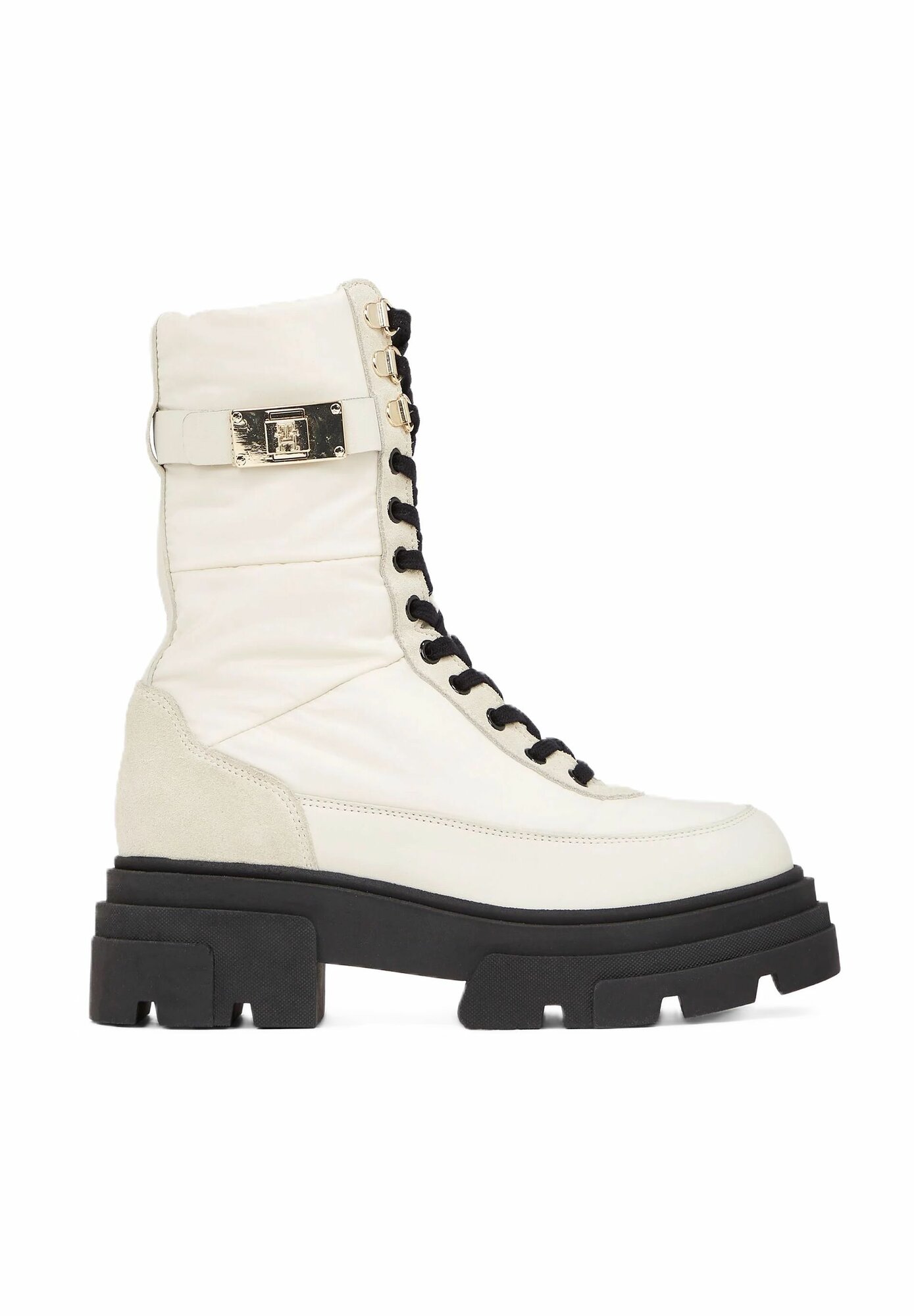 Ботинки берцы TOMMY HILFIGER, размер 40 EU, белый