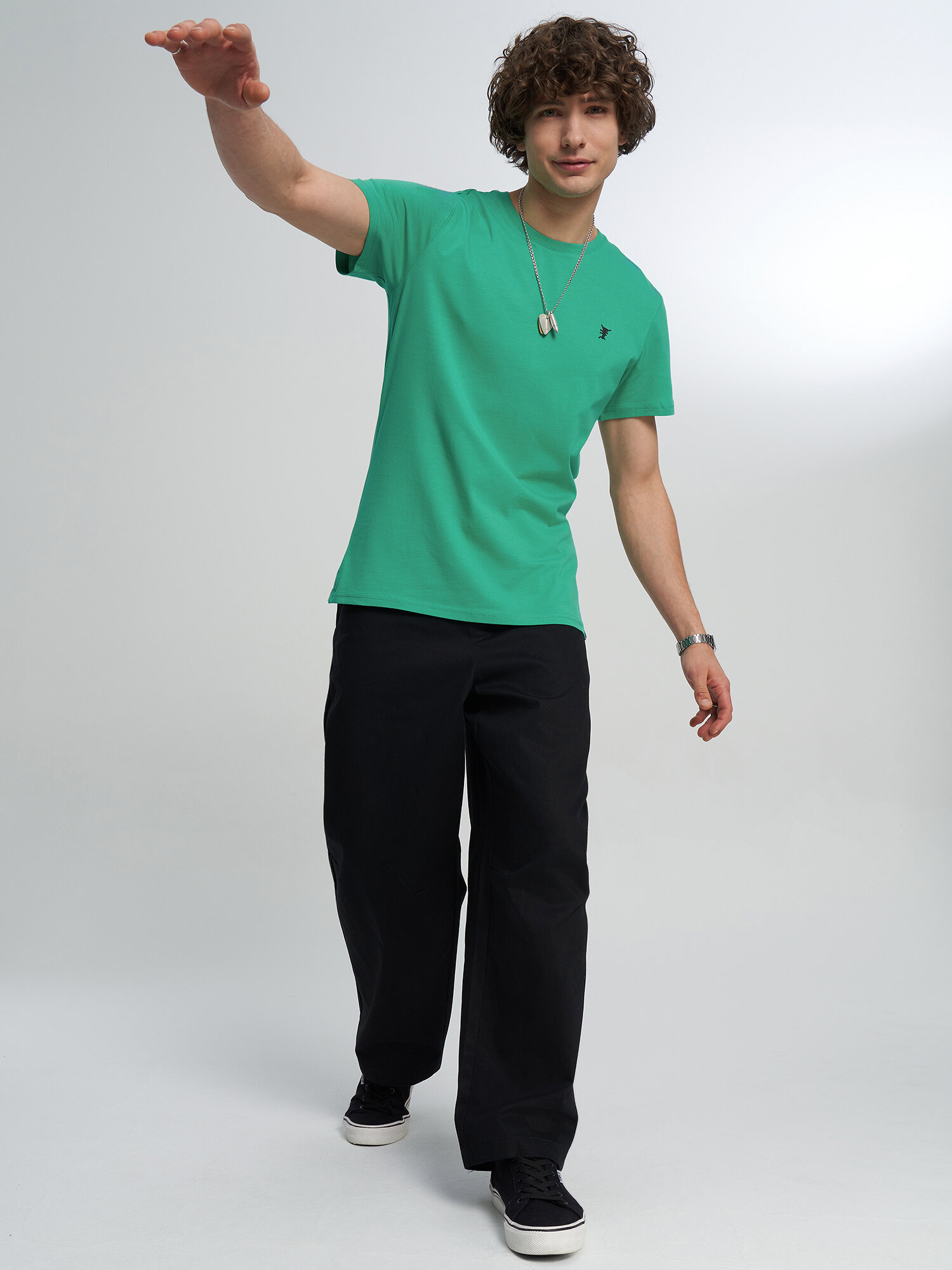 Футболка Termit, размер 50, зеленый — фото 1