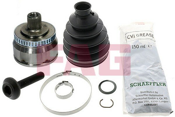 ШРУС наружный комплект FAG 771033430 AUDI A4, SKODA Superb, VW Passat 1.6-2.0 94-08 [ABS] 45z