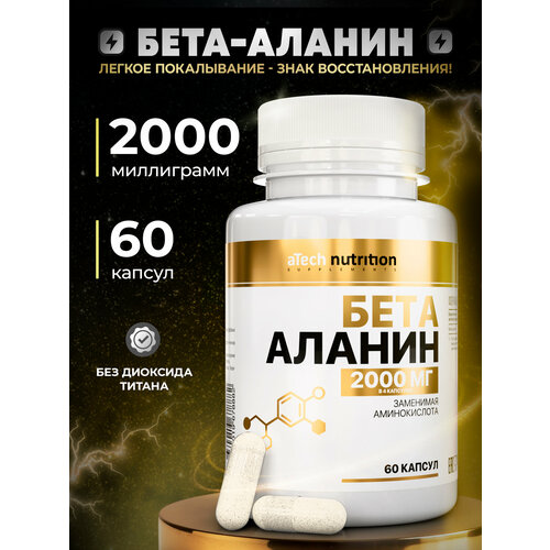 BETA-ALANIN /Бета-аланин Аминокислота в капсулах, 60 шт.