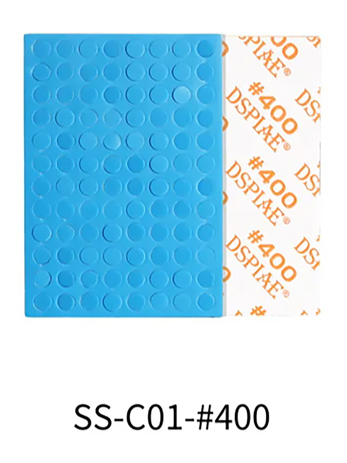 Самоклеящиеся шлифовальные диски 5 мм, зернистость 400, 2х96 шт, DSPIAE