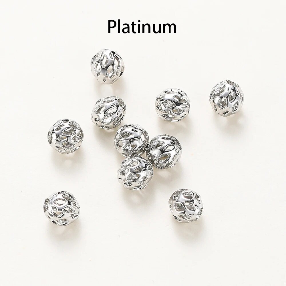 Бусины Platinum 6mm x20pcs для бисероплетения