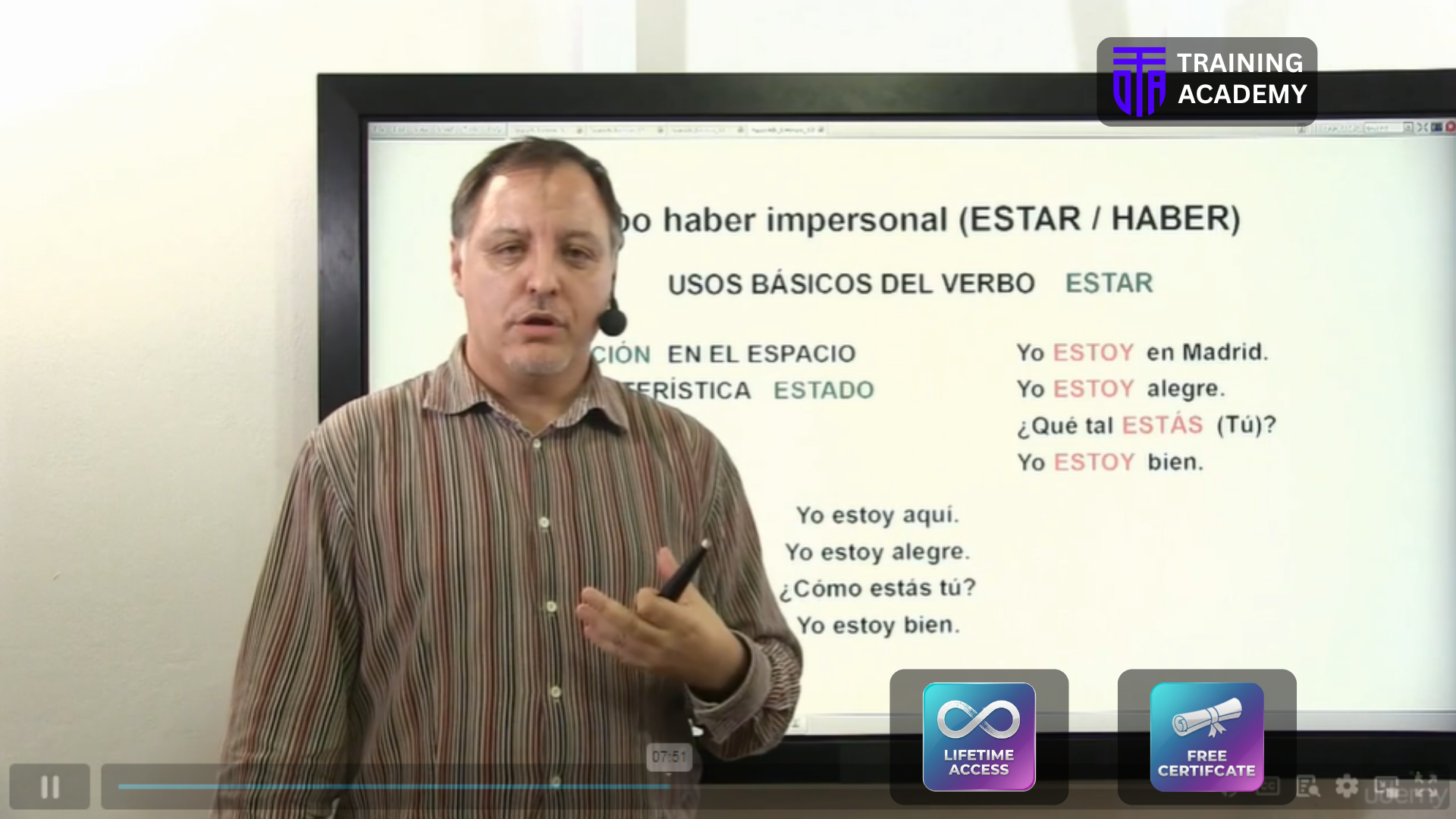 Spanish Language Masterclass Course Online Training Academy • регион Весь мир