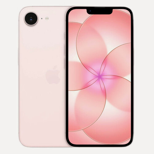 Изображение товара Смартфон Apple iPhone 17e 256 ГБ, Dual: nano SIM + eSIM, Pink (без RuStore)