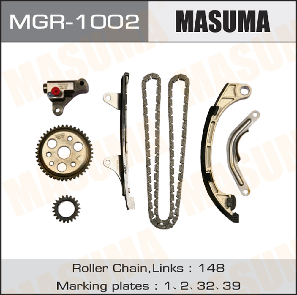 Комплект цепи ГРМ TOYOTA PLATZ MASUMA MGR-1002