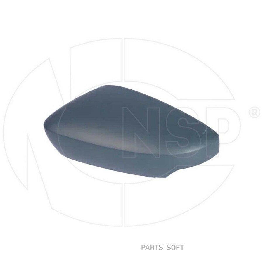 NSP NSP086V0857537AGRU Крышка зеркала левого SKODA Rapid I (17-20)