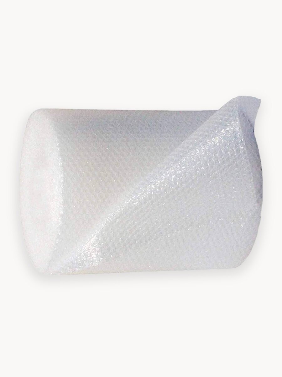 Воздушно пузырчатая плёнка 0,4х20 м, 2-х слойная 50гр/м2 пузырьковая, пупырка