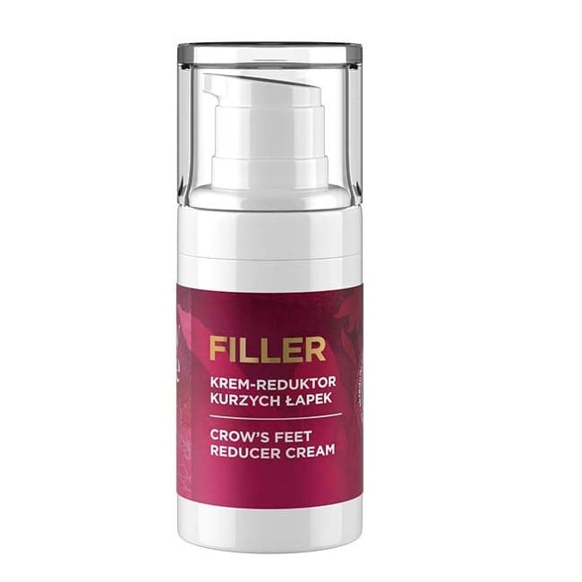Крем для ухода за кожей Clochee Simply Nature Filler крем-редуктор гусиных лапок под глаза и на веки, 15 мл