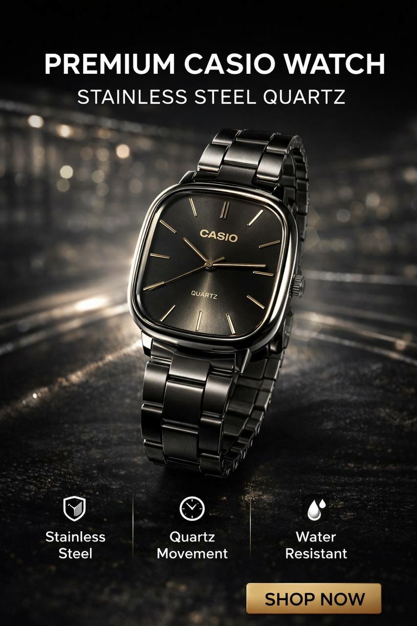 Наручные часы Classic, белый/черный — фото 1