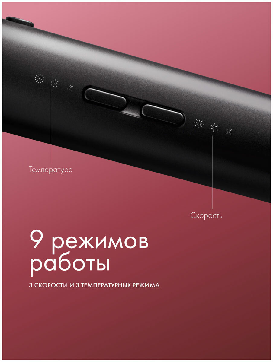 Фен Haier HHD-601 графит — фото 1