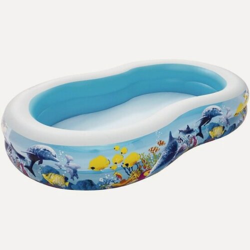Изображение товара Бассейн надувной Bestway Подводный мир 262х157х46 см
