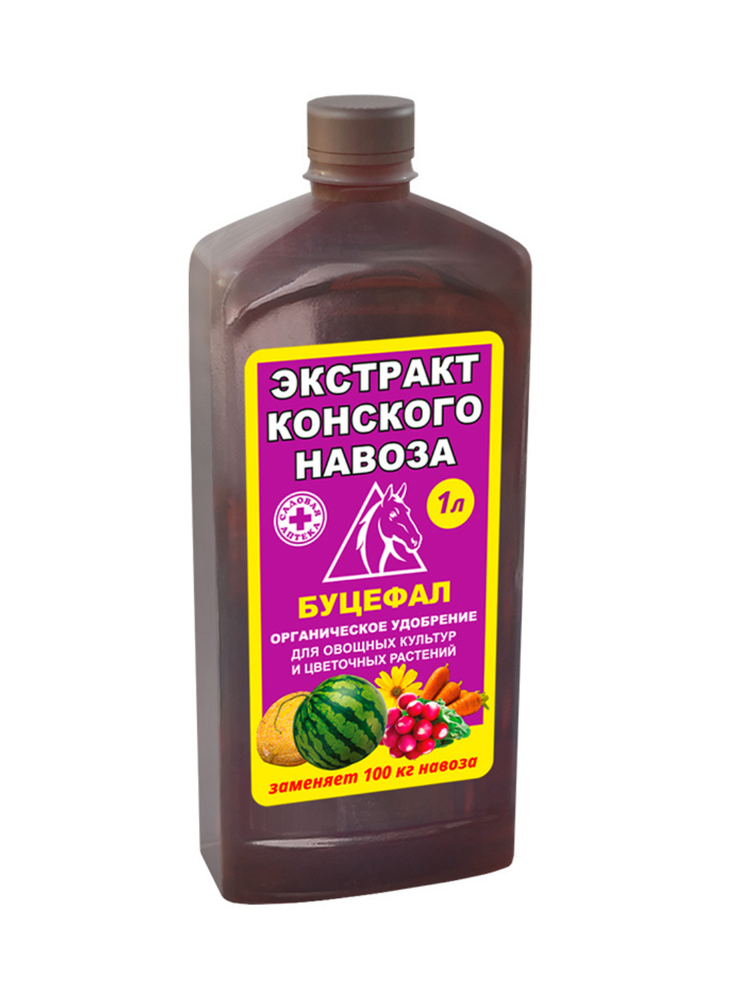Буцефал — обогащённый экстракт конского навоза 1 литр