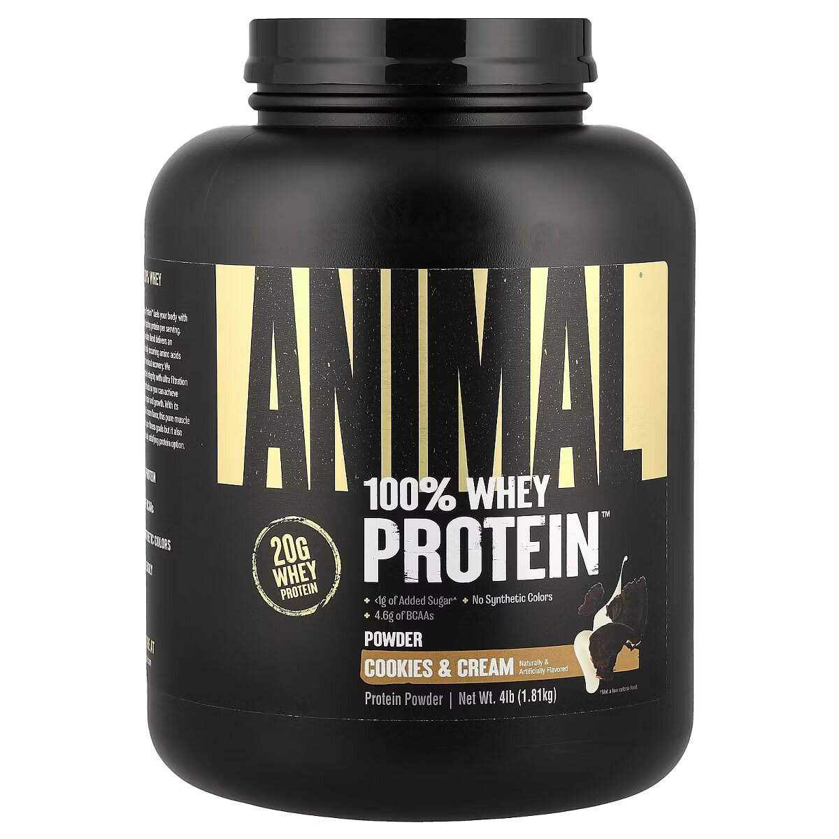 Сывороточный протеин Universal Nutrition Animal Whey Cookies & Cream 100%, 1.81 кг