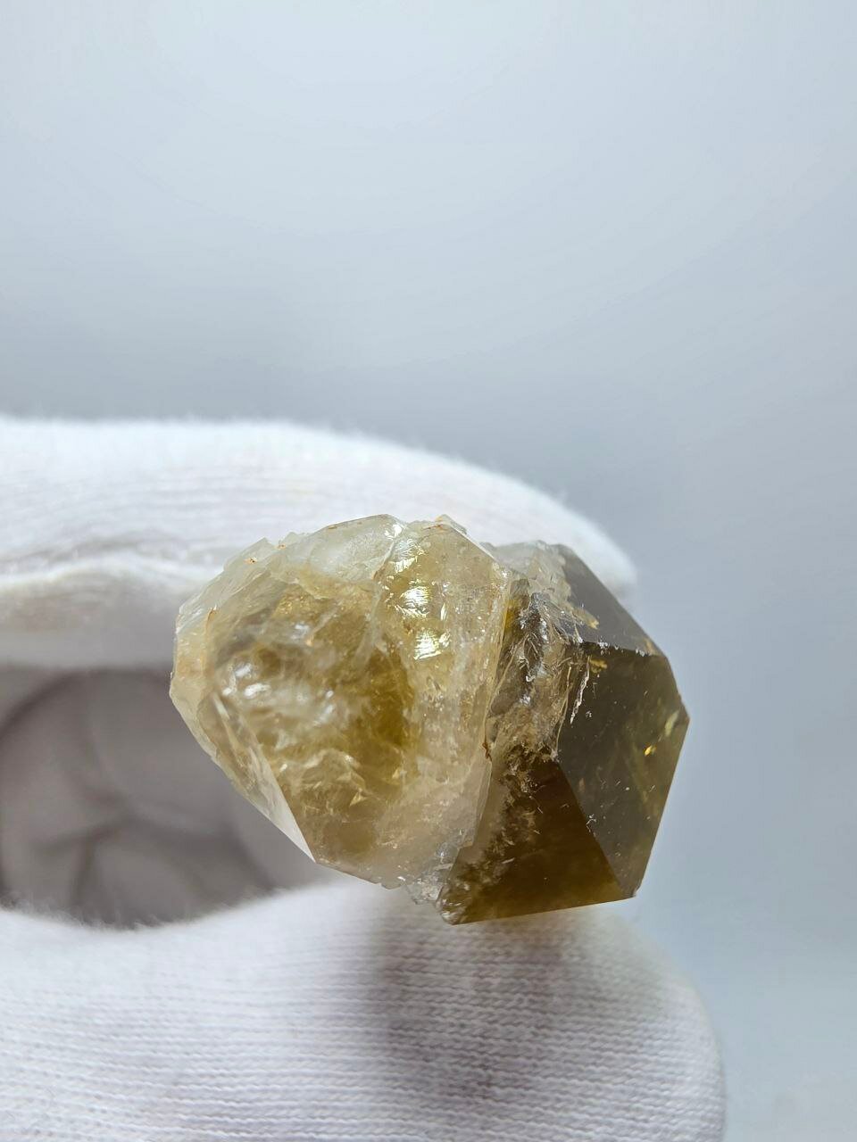 Цитрин кристалл 50 мм, 22 г. — фото 1