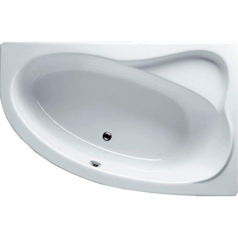 Акриловая ванна Riho Lyra 140x90 L B020001005 (BA6600500000000) без гидромассажа