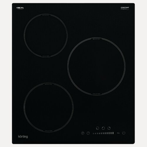 Изображение товара Варочная панель Korting, HI 43053 B, индукционная, сенсорное управление, черная