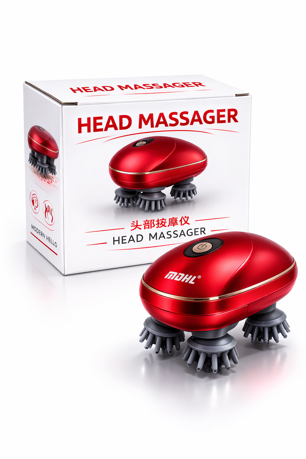 Массажер для головы 102, качественный и полезный, модель 102