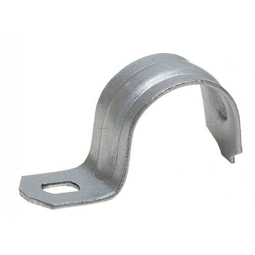 Скоба металлическая однолапковая d 12-13мм (уп.100шт), ЭРА Б0036396 (100 шт.)