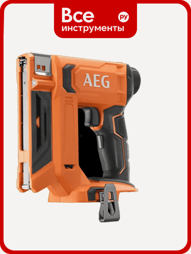 Изображение товара Степлер AEG B18CS10-0 18 В 4935480969, для вбивания скоб мягкие материалы такие как, деревянный,