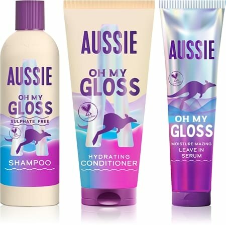 Косметический набор для волос Aussie oh my gloss gift box, для женщин