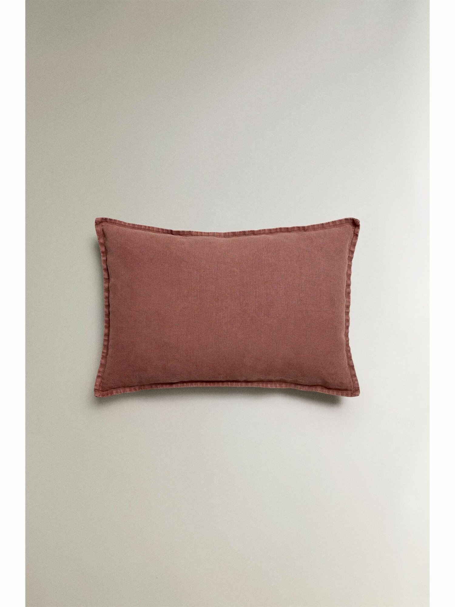 Наволочка Zara декоративная WASHED LINEN CUSHION COVER 40x60 см, размер 40x60cm