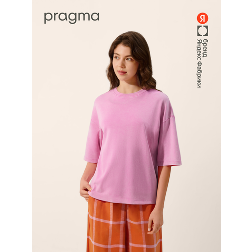 фото Футболка pragma, размер s-m, розовый