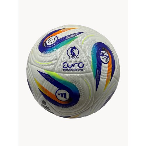 Мяч футбольный Adi, Euro Switzerland 2025, размер 5, клееный, 2025 г