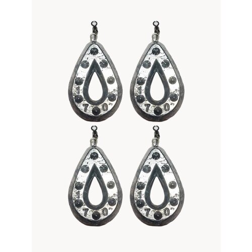 Набор грузил Гриппа с вертлюгом 170 грамм - 4 шт