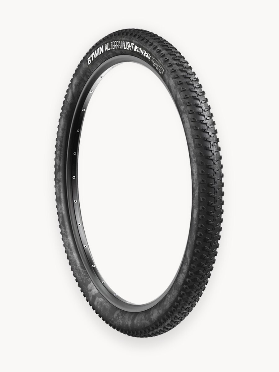 Бескамерная велопокрышка 29" x 2.10" Decathlon Btwin 8328674 29" 2.10" черная