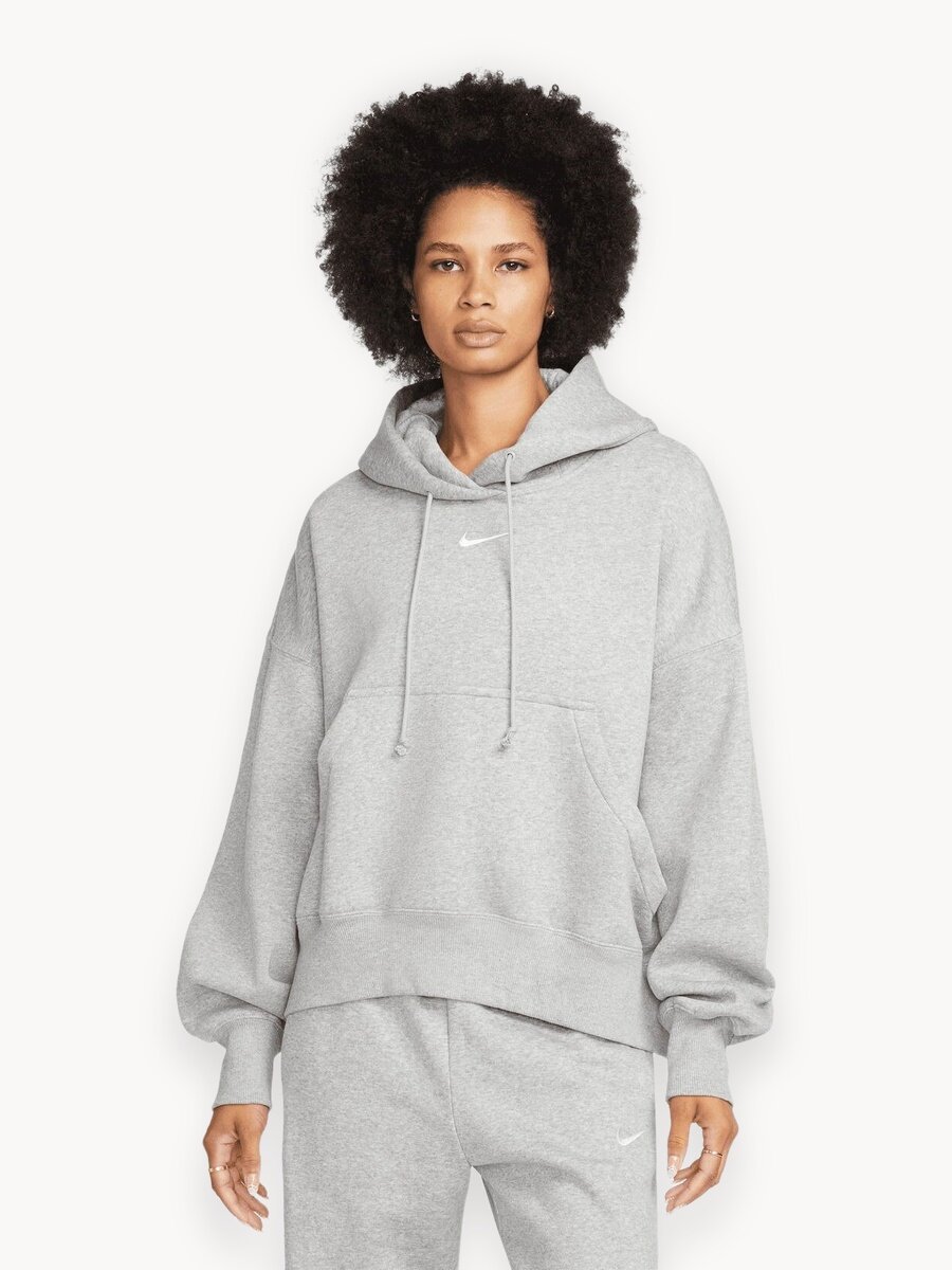 Толстовка NIKE Phoenix, размер XL , , серый