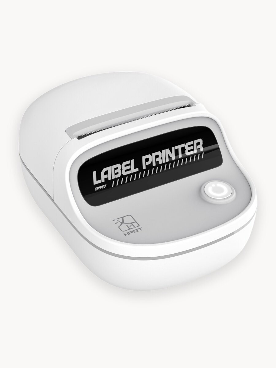 Термопринтер для этикеток HPRT T20, bluetooth, портативный, белый