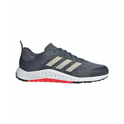 фото Кроссовки adidas everyset trainer, полнота f (eu)/ на среднюю стопу, размер 7,5 uk, серый, черный