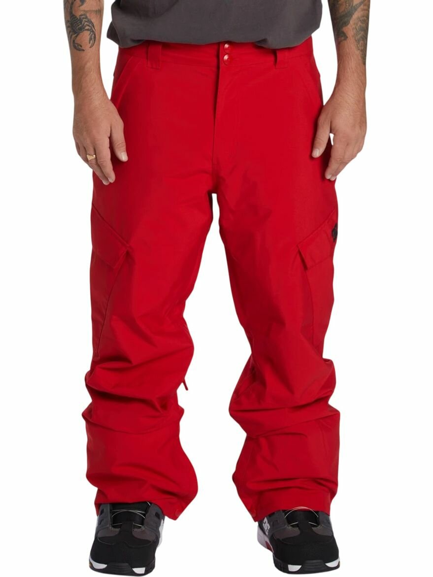 Брюки спортивные DC Shoes Banshee Pant Rzn0 размер XS красный
