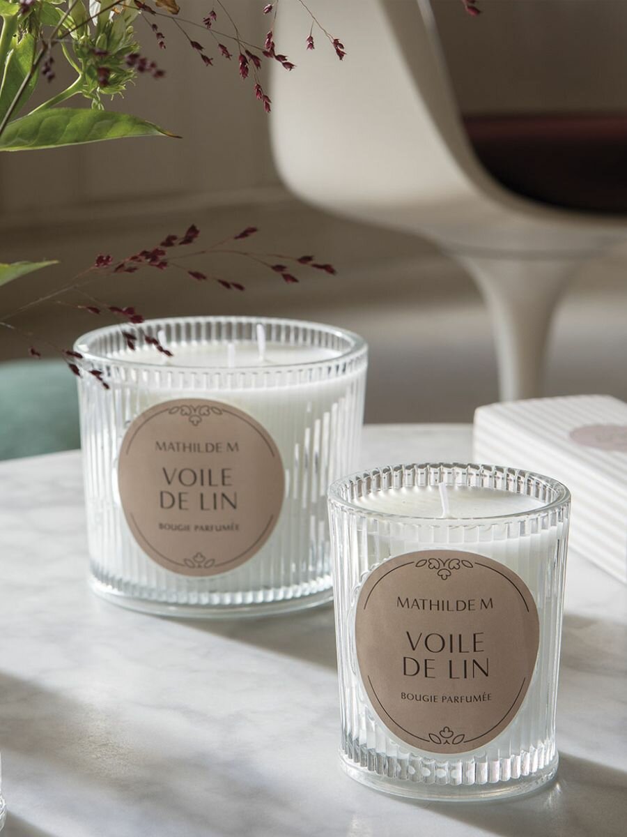 Ароматическая свеча Mathilde M Кашемировое дерево (Bois de Cachemire), 65 гр — фото 1