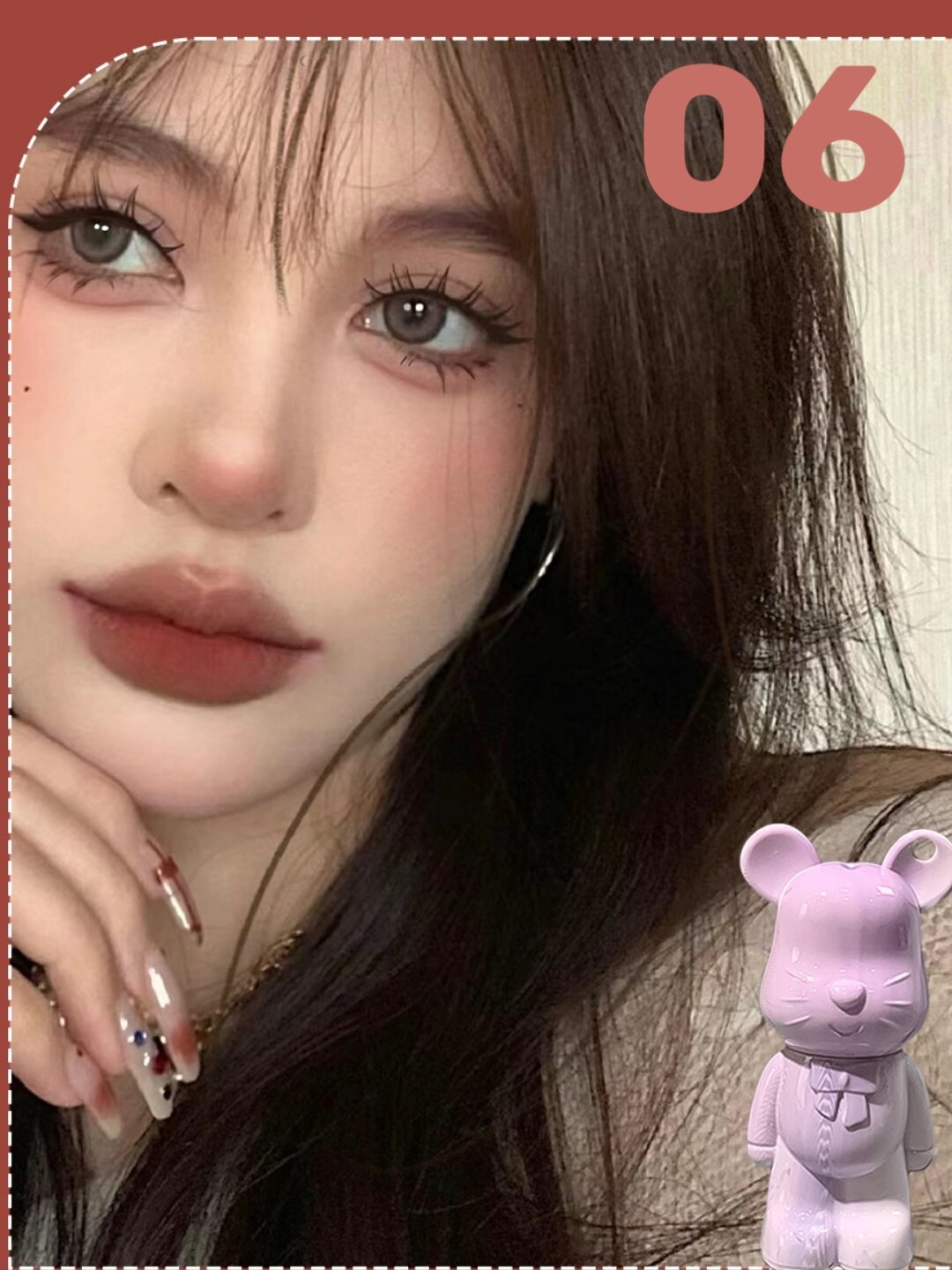 Помада блеск для губ в виде медвежонка — фото 1