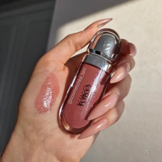 Блеск для губ KIKO Milano "Creamy Lipgloss", кремовый, увлажняющий, 6,5 г
