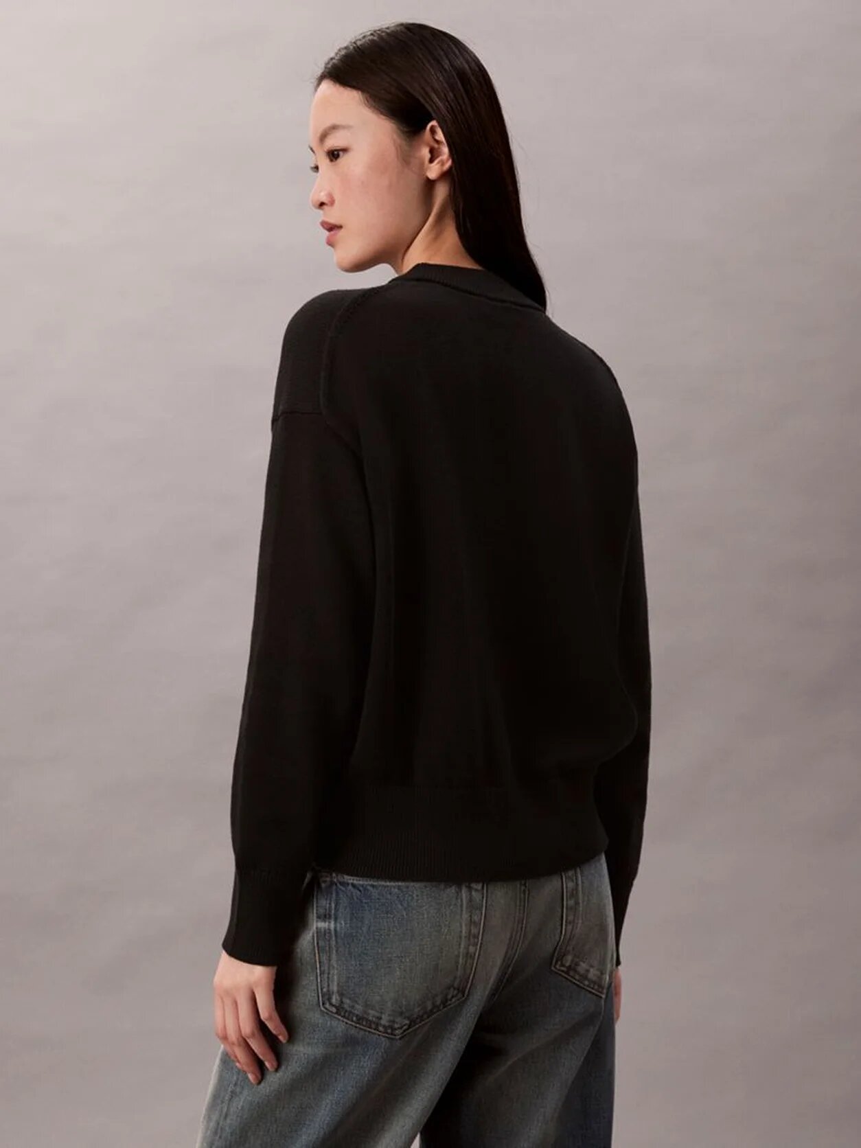 Свитер Calvin Klein Jeans, размер XS, , чёрный — фото 1