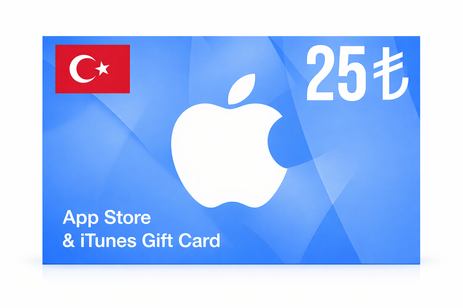 Подарочная карта Apple | iTunes/AppStore | номинал 25TL | Регион Турция