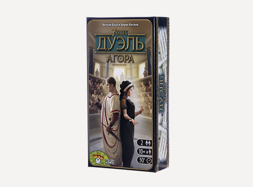 Изображение товара Настольная игра (дополнение) "7 чудес: Дуэль - Агора", Стиль Жизни